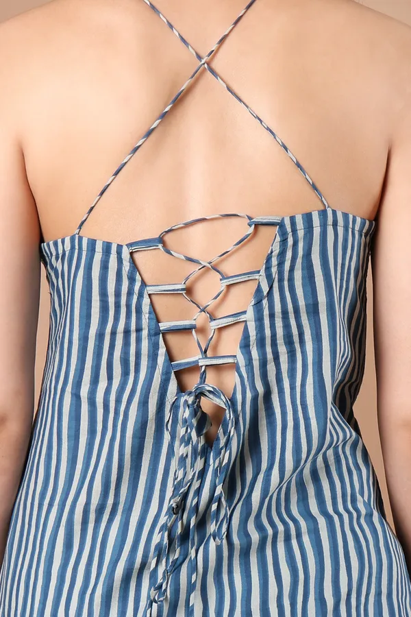 Blue_Striped_Cotton_Halter_Neck_Top_for_Women
