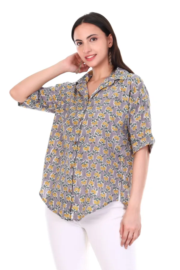 Women_Oversize_Baggy_Cotton_Hand_Block_Printed_Button_Down_Shirt