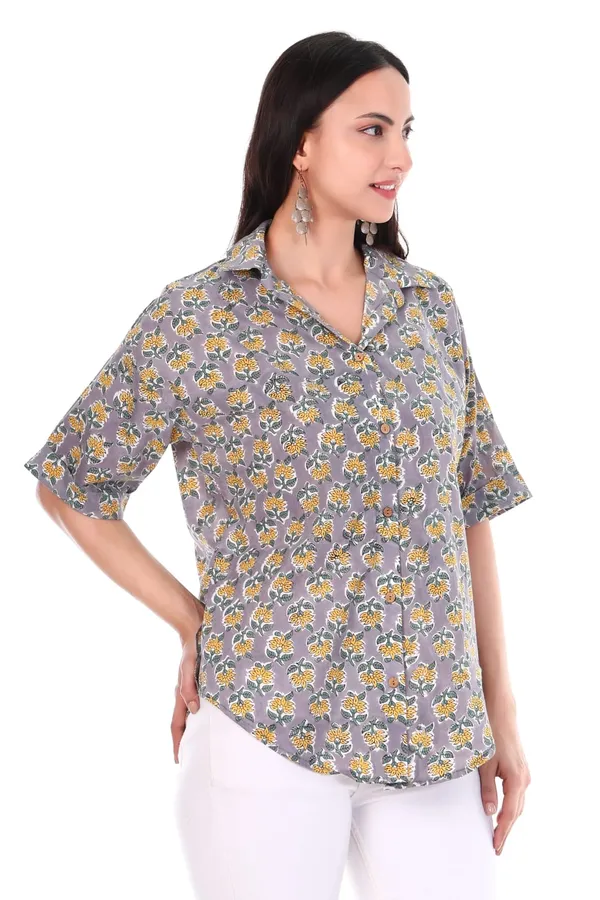 Women_Oversize_Baggy_Cotton_Hand_Block_Printed_Button_Down_Shirt