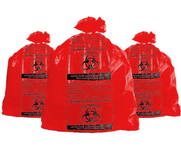 Bio_Hazard_Bio_Medical_Waste_Red_Bag_Pack_Of_1_Kg_30_Pieces_21_X_24_Inch
