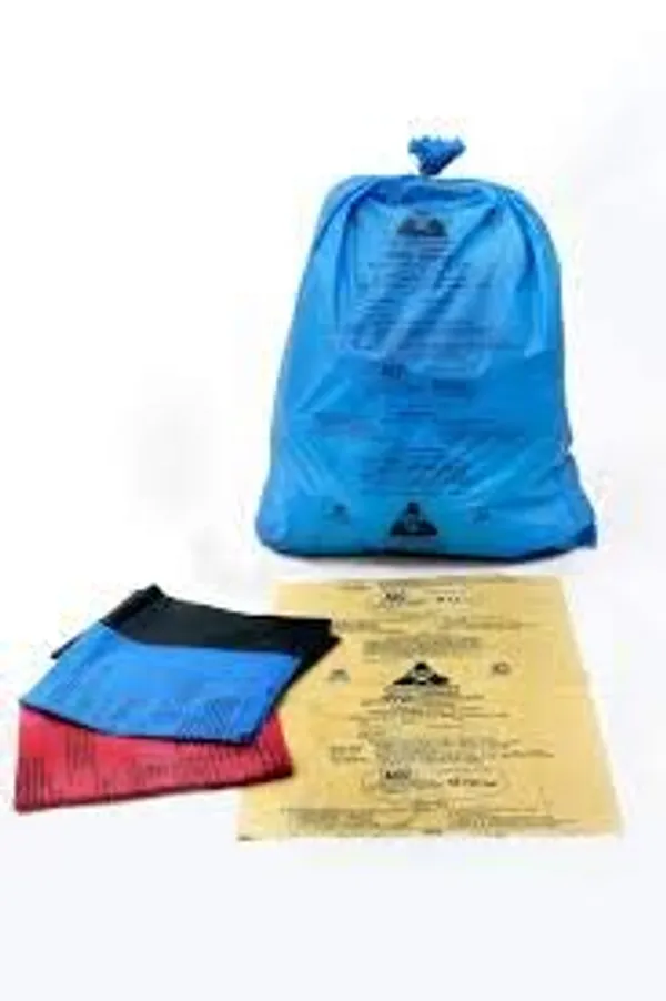 Bio_Hazard_Bio_Medical_Waste_Bag_Blue_Red_And_Yellow_21_X_24_Inch_Pack_Of_45_Pieces
