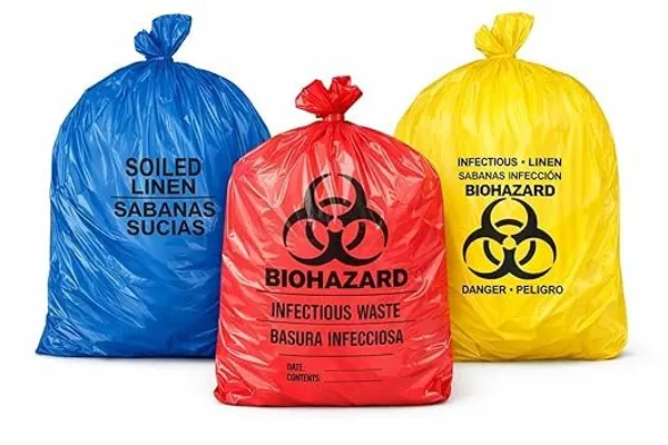 Kausta_Biohazard_Bio_Medical_Waste_Bag_21_X_24_Inch_Red_10_Blue_10_Yellow_10_Pack_Of_30_Biohazard_Biomedical_Waste_Bags_Biohazard_Bio_Medical_Waste_Bag_Leak_Proof_Waste_Bags