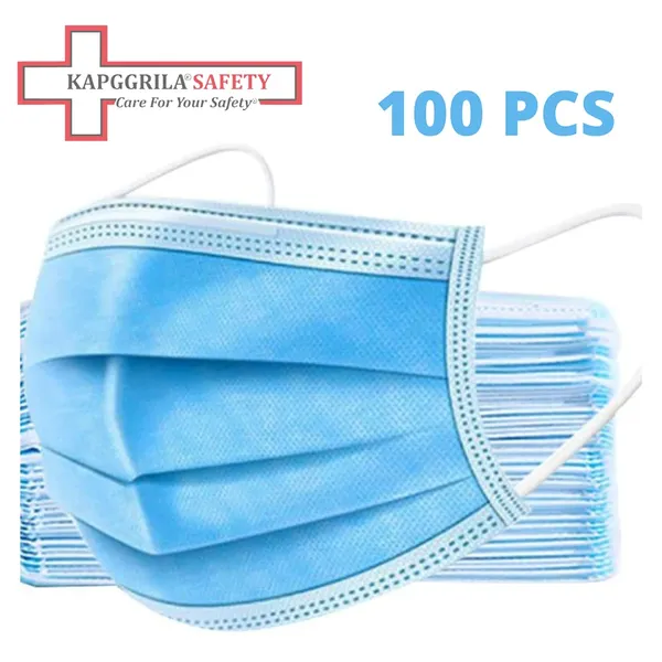Kausta_Disposable_Face_Mask_Use_And_Throw_Mask_3Ply_Mask_Pack_Of_100Pcs_Pack_Of_2