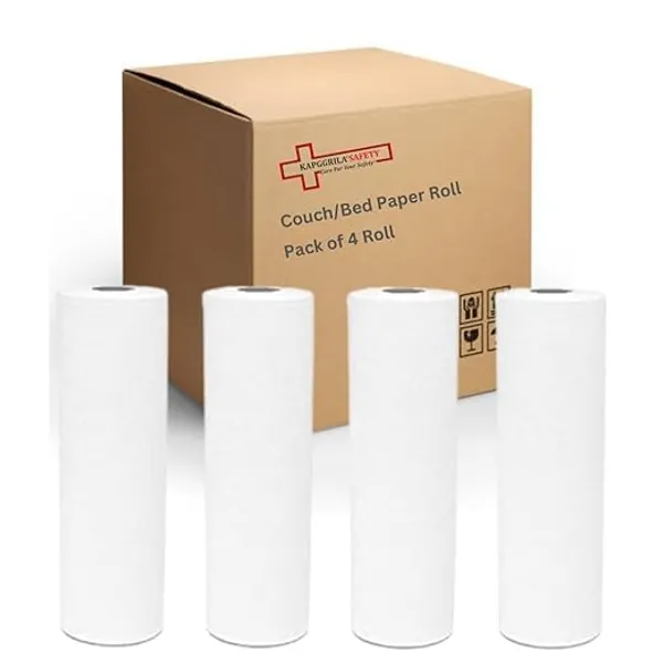 Kausta_Medical_Couch_Paper_Roll_Width_24_Inch_150_Meters_Each_Roll_Pack_Of_1_Usable_Operation_Theater_Diagnostic_Centres_Pathology_Centres_Spa_Centres