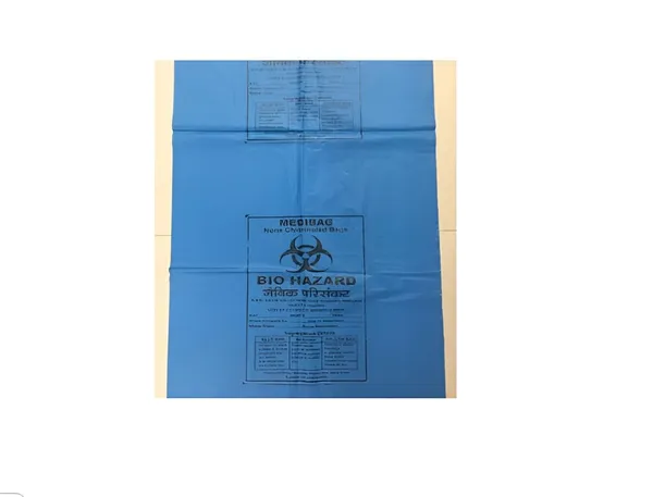 Biohazard_Bio_Medical_Waste_Bag_Hygiene_Bio_Waste_Bag_Printed_Garbage_Bags_21_X_24_Inch_Pack_Of_40_Blue