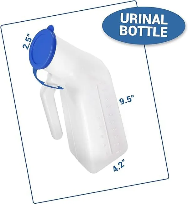 Unisex_Polypropylene_Autoclavable_Urinal_1000_Ml_Capacity_Durable_Reusable_Sterilizable_Ideal_For_Home_Hospital_And_Travel_Use_Spill_Proof_Design_For_Men_Women_Pack_Of_2