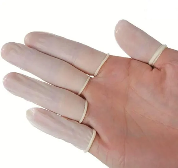 Anti_Static_Esd_Safe_Chlorinated_Disposable_Latex_Finger_Cots_Reusable_Rubber_Finger_Tips_4_Mil_Thick_White_100_Pcs_Pack_Of_2