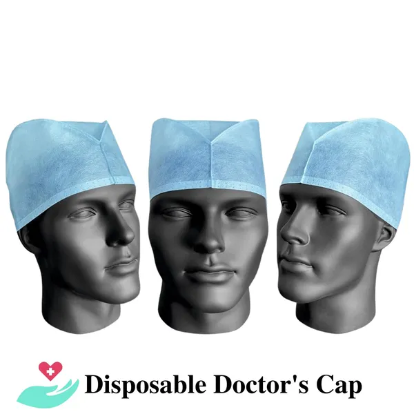 Disposable_Doctor_S_For_Men_Women_Surgeon_Cap_With_Elastic_Back_Lightweight_Material_Machine_Made_Surgical_Cap_Box_Of_50_Pieces_Blue_Pack_Of_2