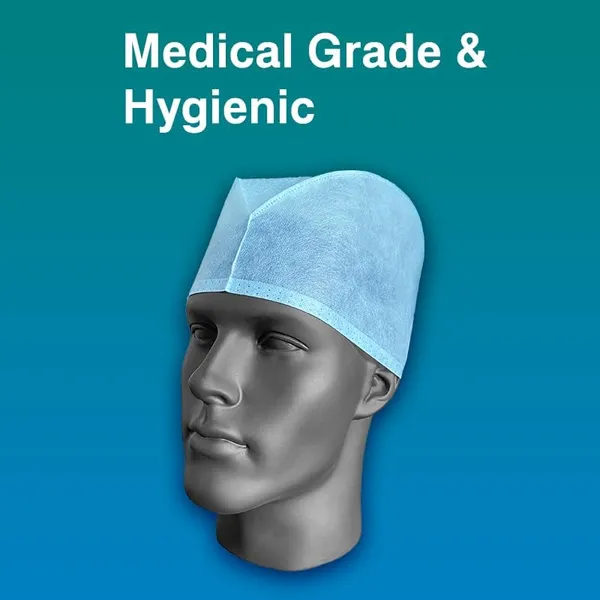 Disposable_Doctor_S_For_Men_Women_Surgeon_Cap_With_Elastic_Back_Lightweight_Material_Machine_Made_Surgical_Cap_Box_Of_50_Pieces_Blue_Pack_Of_2