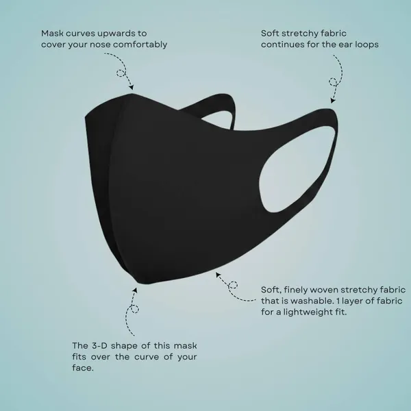 Kausta_Reusable_Face_Mask_For_Men_Women_Soft_Stretchable_Fabric_Washable_Lightweight_Comfortable_Ear_Loops_Black_Grey_Orange_Pack_Of_2