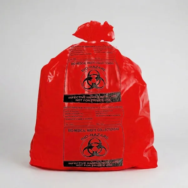 Bio_Hazard_Bio_Medical_Waste_Red_Bag_Pack_Of_1_Kg_30_Pieces_21_X_24_Inch