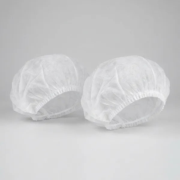 Disposable_Bouffant_Surgical_Cooking_Head_Non_Woven_Head_Caps_Pack_Of_100Pcs_18_Inch_Pack_Of_2