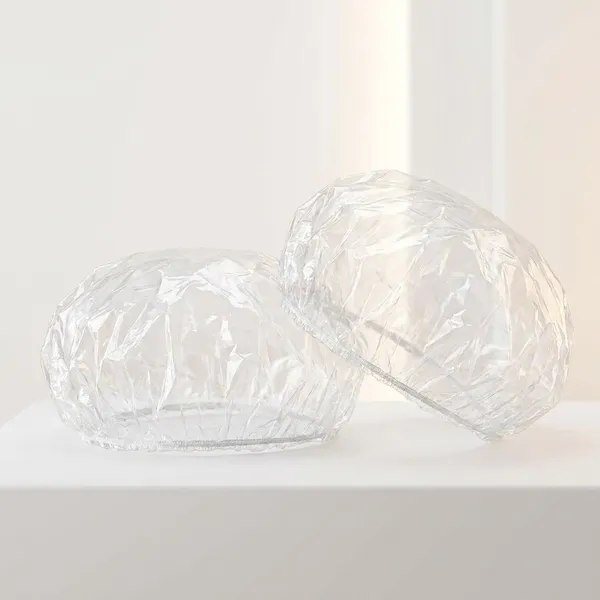 Kausta_Shower_Cap_For_Men_And_Women_Pack_Of_80_Free_Size_Reusable_Large_Thick_Waterproof_Individually_Wrapped_Hair_Bath_Caps_For_Hotel_Spa_Hair_Salon_Home_Use_Portable_Travel_Pack_Of_2