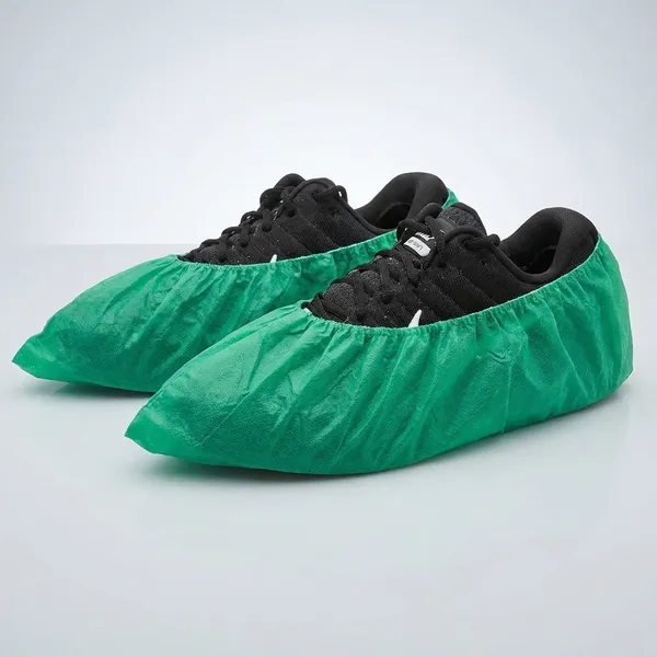 Kausta_Disposable_Shoe_Covers_Waterproof_Non_Slip_Durable_Shoe_Protectors_With_Elastic_Fit_One_Size_Fits_Most_For_Home_Hospital_Lab_Industrial_Use_50_Pcs_Red_Blue_Green_White_Black_Pack_Of_2
