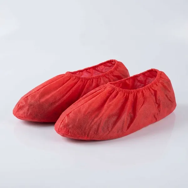Kausta_Disposable_Shoe_Covers_Waterproof_Non_Slip_Durable_Shoe_Protectors_With_Elastic_Fit_One_Size_Fits_Most_For_Home_Hospital_Lab_Industrial_Use_50_Pcs_Red_Pack_Of_2