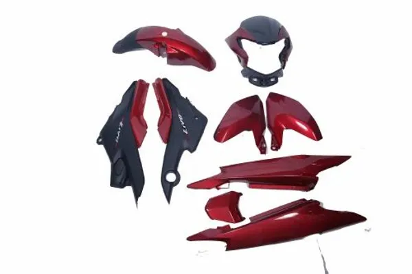 Full_Fiber_Body_Kit_For_Honda_Livo_2018_Red