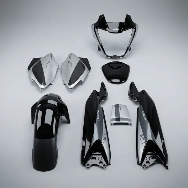 Full_Fiber_Body_Kit_For_Ismart_Black_Silver
