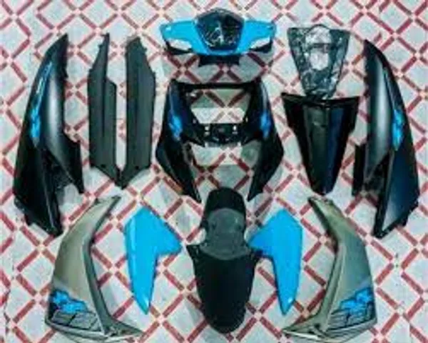 Full_Fiber_Body_Kit_For_Ntorq_125Cc_Metallic_Blue