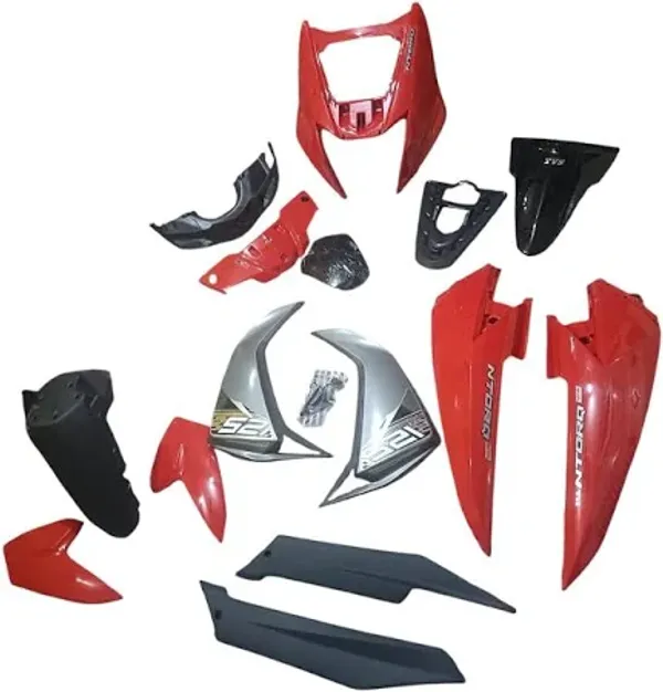 Full_Fiber_Body_Kit_For_Ntorq_125Cc_Metallic_Red