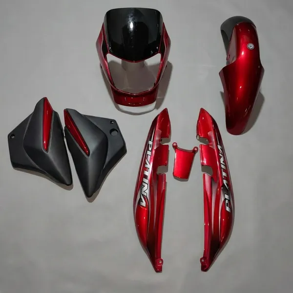 Full_Fiber_Body_Kit_For_Platina_125_Nm_Red_Golden