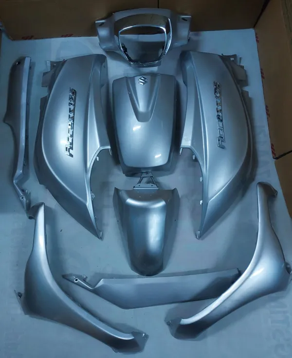Full_Fiber_Body_Kit_For_Access_Old_125Cc_Sonic_Silver