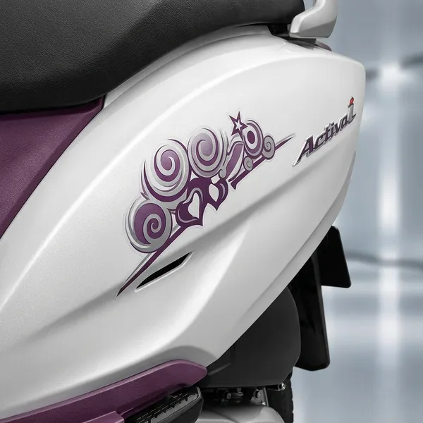 Full_Fiber_Body_Kit_For_Activa_110_T4_White_Purple