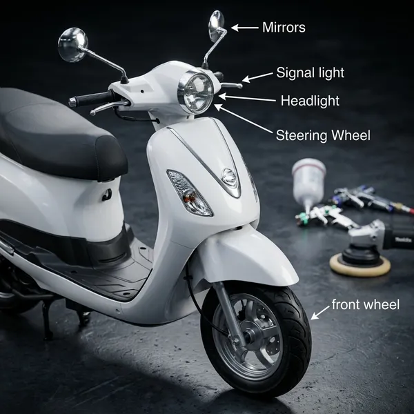 Full_Fiber_Body_Kit_For_Activa_125_White