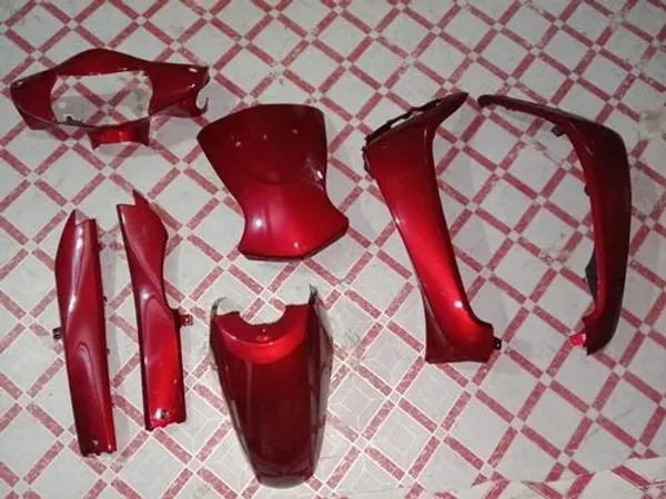 Yatos_Full_Fiber_Body_Kit_For_Activa_Old_Red