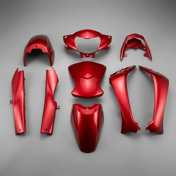 Yatos_Full_Fiber_Body_Kit_For_Activa_Old_Red