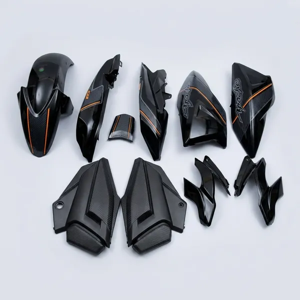 Full_Fiber_Body_Kit_For_Apache_Rtr_160_Hyper_T1_Black_Orange
