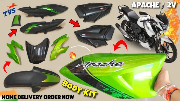 Full_Fiber_Body_Kit_For_Apache_Rtr_160_Hyper_T2_Black_Green
