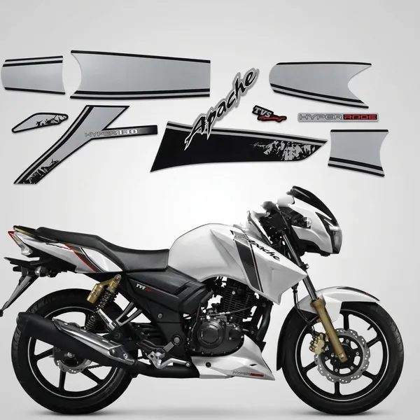Full_Fiber_Body_Kit_For_Apache_Rtr_160_Hyper_T2_Black_Yellow