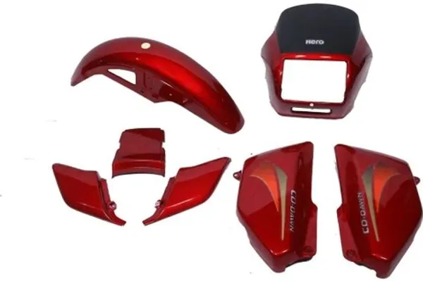 Full_Fiber_Body_Kit_For_Cd_Dawn_Om_Maroon_Golden