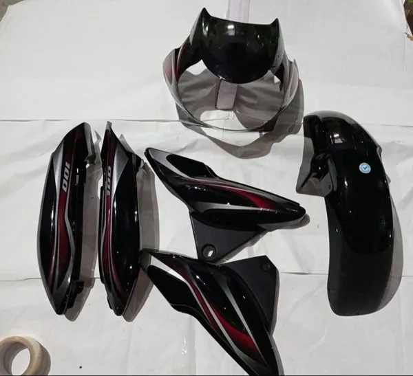 Full_Fiber_Body_Kit_For_Discover_100_Black_Red