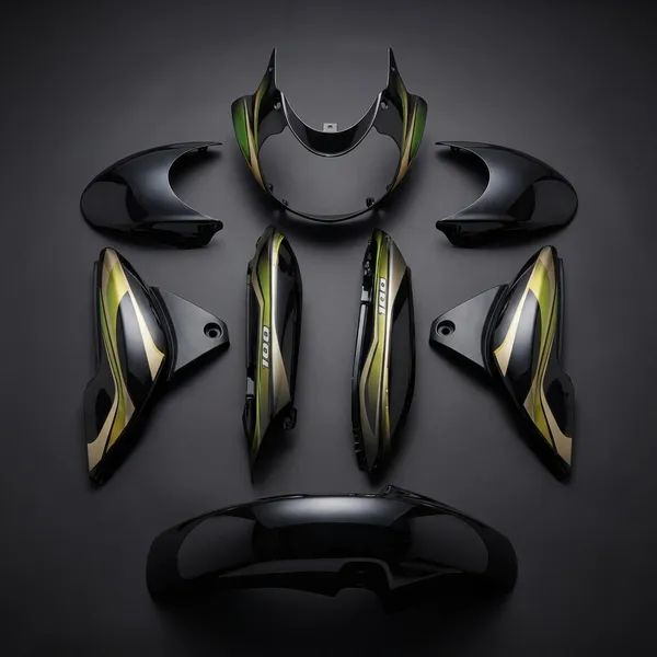 Full_Fiber_Body_Kit_For_Discover_100Mcm_Black_Golden