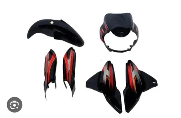 Full_Fiber_Body_Kit_For_Discover_125_H3_Black_Red