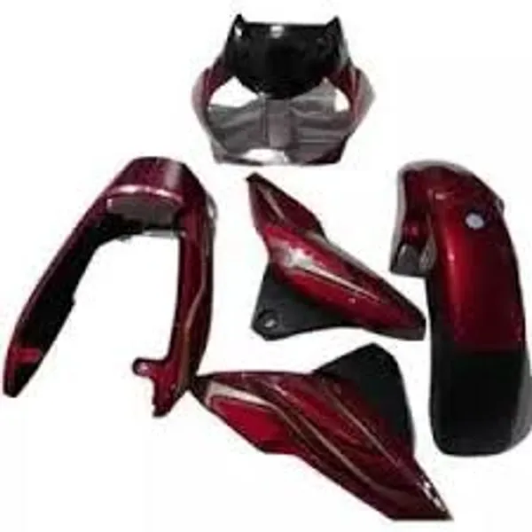 Full_Fiber_Body_Kit_For_Discover_100_Red_Golden