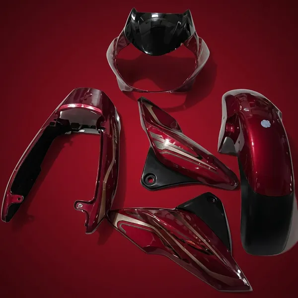 Full_Fiber_Body_Kit_For_Discover_100_Red_Golden