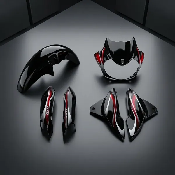Full_Fiber_Body_Kit_For_Discover_100M_Black_Red