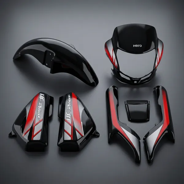 Full_Fiber_Body_Kit_For_Hf_Deluxe_Black_Red