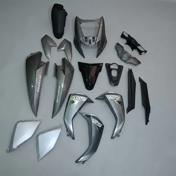 Full_Fiber_Body_Kit_For_Ntorq_125Cc_Metallic_Grey