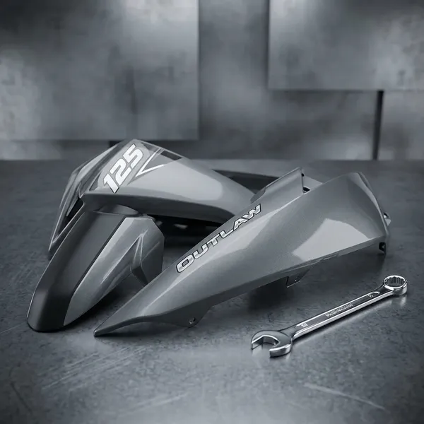 Full_Fiber_Body_Kit_For_Ntorq_125Cc_Neon_Lightning_Gray