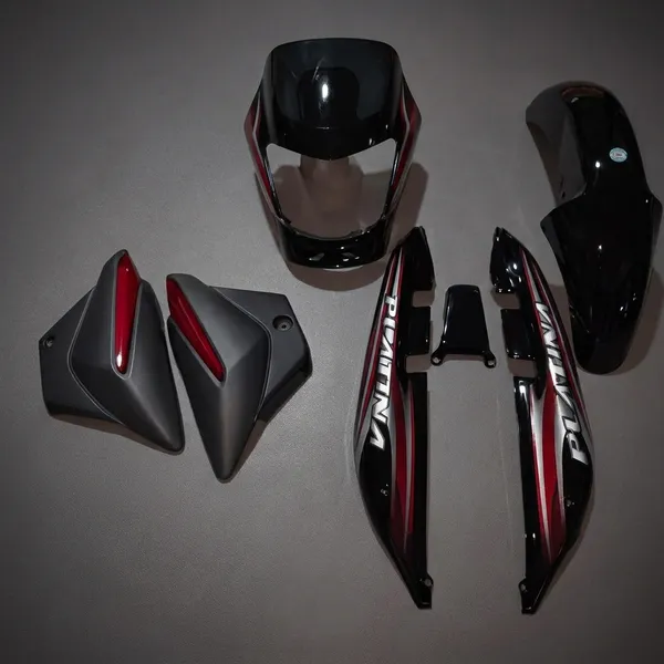 Full_Fiber_Body_Kit_For_Platina_125_Nm_Black_Red