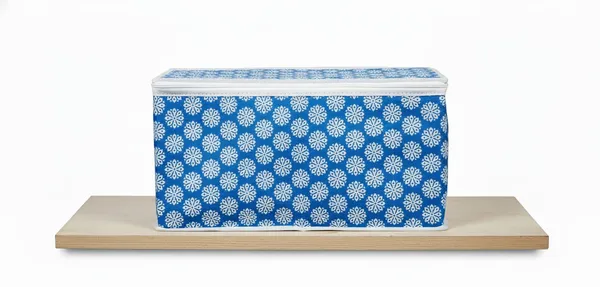 Saree_Covers_Foldable_Storage_Bags_With_Transparent_Window_Zip_Closure_Wardrobe_Organizer_For_Sarees_Lehengas_Dresses_Premium_Dust_Proof_Fabric_Storage_Blue_Pack_Of_5_Pack_Of_5