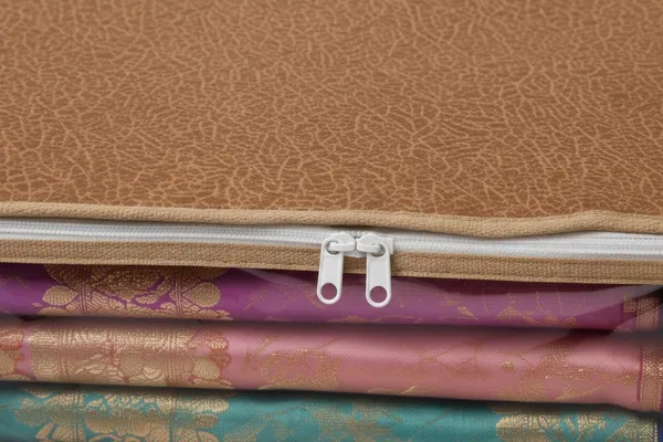 Saree_Covers_Foldable_Storage_Bags_With_Transparent_Window_Zip_Closure_Wardrobe_Organizer_For_Sarees_Lehengas_Dresses_Premium_Dust_Proof_Fabric_Storage_Brown_Pack_Of_4