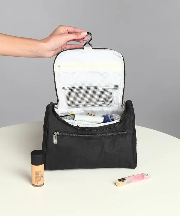 Makeup_Organizer_Portable_Toiletry_And_Skincare_Storage_Pouch_Zipper_Makeup_Case_For_Brushes_Cosmetics_And_Beauty_Essentials_Lightweight_Travel_Storage_Bag_Black_Pack_Of_2