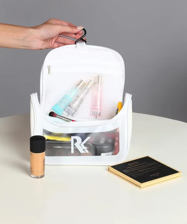 Cosmetic_Makeup_Pouch_Portable_Makeup_Organizer_Bag_For_Women_Zipper_Cosmetic_Storage_Case_For_Brushes_Toiletries_Beauty_Essentials_Travel_Organizer_White_Pack_Of_2