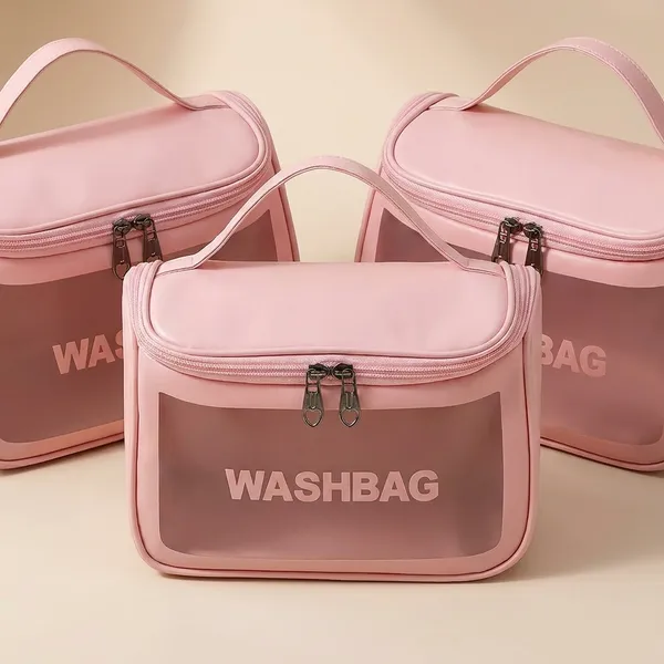 Cosmetic_Makeup_Pouch_Portable_Makeup_Organizer_Bag_For_Women_Zipper_Cosmetic_Storage_Case_For_Brushes_Toiletries_Beauty_Essentials_Travel_Organizer_Pink_Pack_Of_3