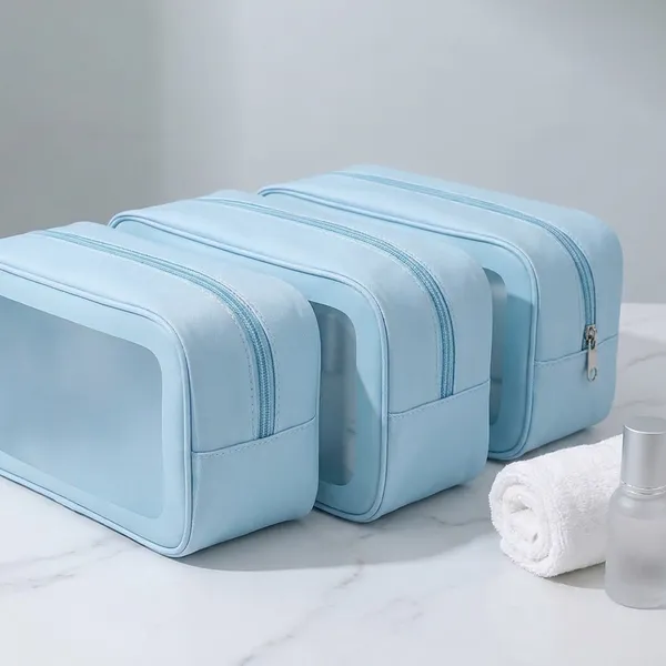 Clear_Waterproof_Wash_Bag_Transparent_Toiletry_And_Makeup_Organizer_Zipper_Cosmetic_Storage_Bag_For_Travel_Bathroom_And_Beauty_Essentials_Blue_Pack_Of_3