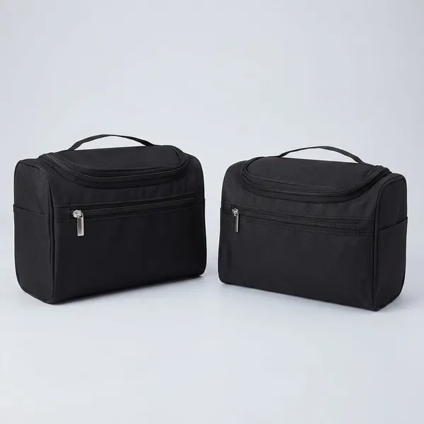Makeup_Organizer_Portable_Toiletry_And_Skincare_Storage_Pouch_Zipper_Makeup_Case_For_Brushes_Cosmetics_And_Beauty_Essentials_Lightweight_Travel_Storage_Bag_Black_Pack_Of_2